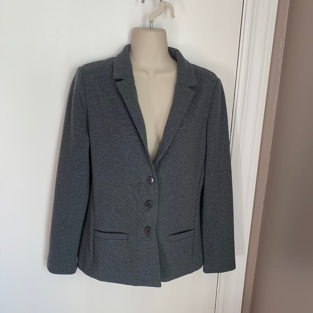 Paul Stuart Italian made wool knit jacket/blazer